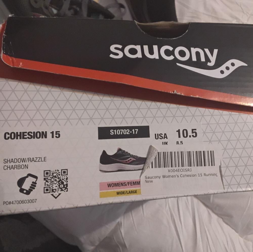 Saucony Women's Cohesion 15 Running Shoes Size 10.5W Brand NEW in BOX - Picture 9 of 13
